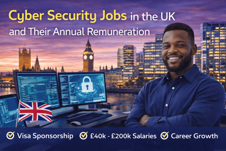 Cyber Security Jobs in the UK and Their Annual Remuneration (2026)